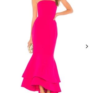 LOVERS + FRIENDS Strapless Gown